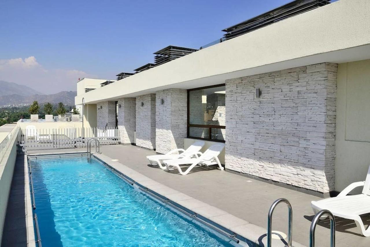 Lotus Blanc Studio- W/ Mountain View, Pool And Gym Santiago de Chile Bagian luar foto